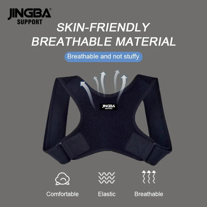 Posture Corrector Adjustable Back Fracture Support Menwomen Back Clavicle Spine Shoulder Correction Brace Belt Strap Comfortable